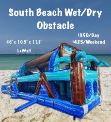 46' South Beach Wet/Dry Obstacle Course